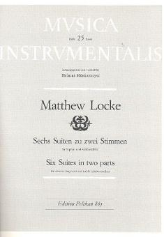 6 Suiten zu 2 Stimmen (Matthew Locke) 