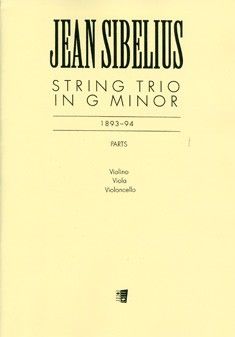 Streichtrio g-Moll von Jean Sibelius für Streichtrio im Alle Noten Shop kaufen (Stimmensatz)