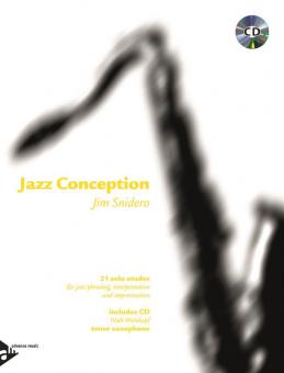 Jazz Conception for Tenor (Soprano) Saxophone von Jim Snidero 