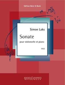 Sonate pour violoncelle et piano von Simon Laks für Violoncello und Klavier im Alle Noten Shop kaufen