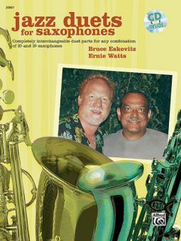 Jazz Duets for Saxophones von Ernie Watts 