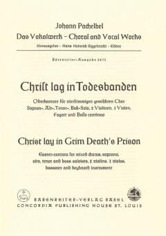 Christ lag in Todesbanden (Johann Pachelbel) 