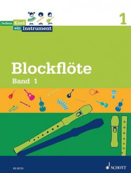 Jedem Kind ein Instrument Band 1 - JeKi: Blockflöte von Simone Weis im Alle Noten Shop kaufen