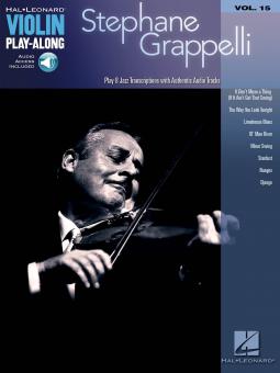 Violin Play-Along Vol. 15: Stephane Grappelli im Alle Noten Shop kaufen