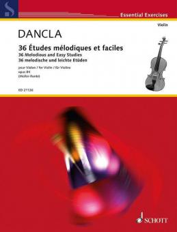 36 melodische und leichte Etüden op. 84 von Charles Jean-Baptiste Dancla 