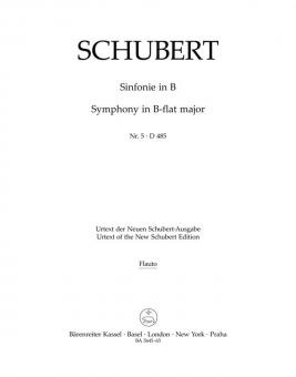 Sinfonie Nr. 5 D 485 von Franz Schubert 