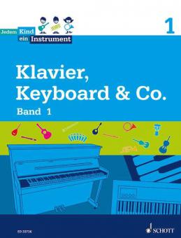 Jedem Kind ein Instrument Band 1 - JeKi: Klavier/Keyboard von Michael Brunner im Alle Noten Shop kaufen