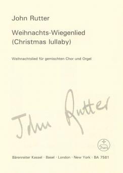 Weihnachts-Wiegenlied (John Rutter) 