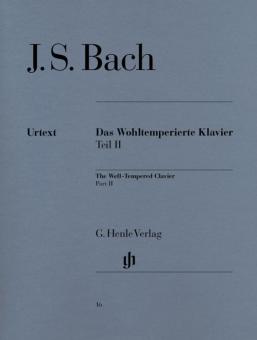 Das Wohltemperierte Klavier Teil 2 von Johann Sebastian Bach im Alle Noten Shop kaufen - HN16