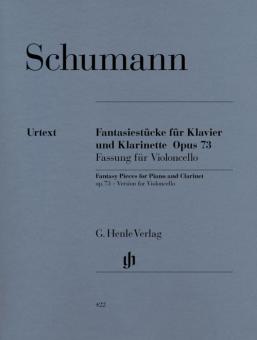 Fantasiestücke op. 73 von Robert Schumann für Klavier und Klarinette (oder Violine oder Violoncello) - Fassung für Violoncello im Alle Noten Shop kaufen