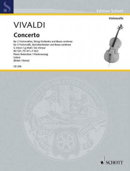 Concerto g-Moll RV 531, PV 411, F III/2 von Antonio Vivaldi 