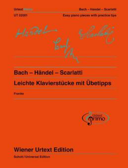 Leichte Klavierstücke mit Übetipps Band 1 von Johann Sebastian Bach im Alle Noten Shop kaufen