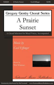 A Prairie Sunset (Cecil Effinger) 