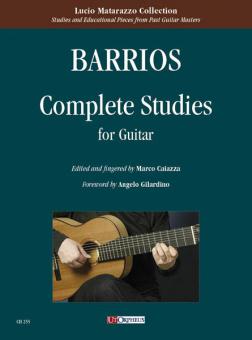 Complete Studies for Guitar von Augustin Barrios Mangore 