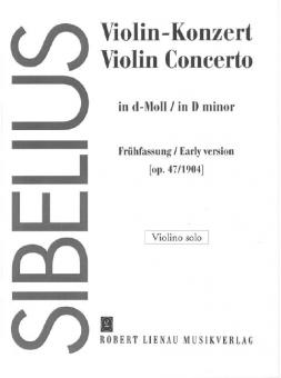 Violin-Konzert d-Moll op. 47 von Jean Sibelius 