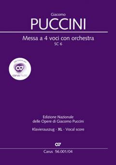 Messa di Gloria SC 6 - Klavierauszug XL (Giacomo Puccini) 