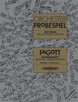 Orchester-Probespiel für Fagott/Kontrafagott 