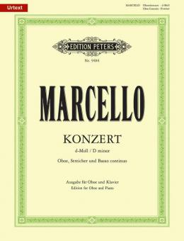 Konzert d-Moll von Alessandro Marcello für Oboe, Streicher und Basso Continuo im Alle Noten Shop kaufen