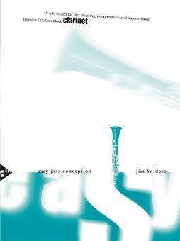 Easy Jazz Conception Clarinet von Jim Snidero 