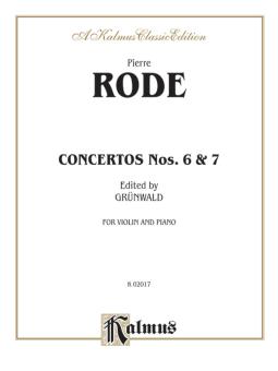 Concerto No. 6 in B flat Major (Violin) 