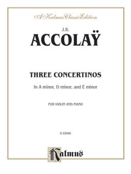 Concertino No. 1, in A Minor (Violin) 