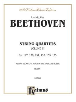 String Quartet, Op. 127 (Viola) 