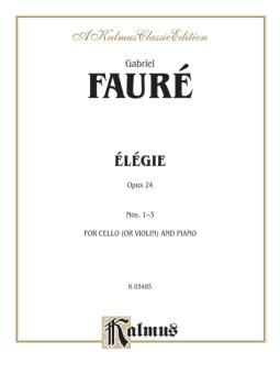 Élégie, Op. 24 (Piano) 