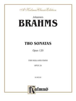 Sonata No. 2, Op. 120, in E flat Major (Viola) 