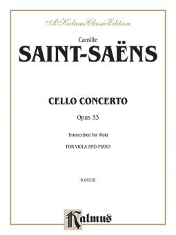 Cello Concerto, Op. 33 (Viola) 
