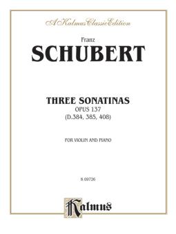 Sonata I, Op. 137, No. 1 (Violin) 