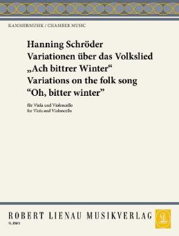 Variations on the Folk Song 'Ach, bittrer Winter' (Oh, bitter winter) Standard