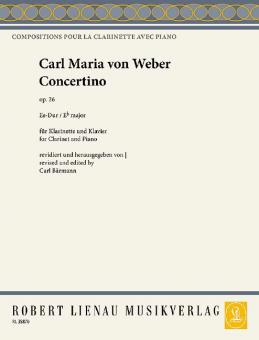 Concertino E flat major op. 26 Standard