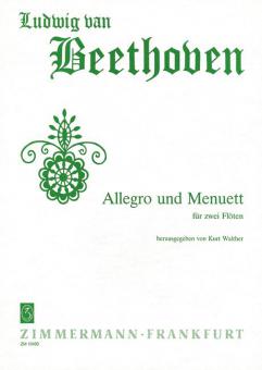 Allegro and Menuet Standard