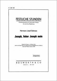 Joseph, lieber Joseph mein 