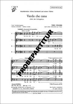 Varda che cana 