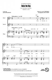 Seize The Day (from Newsies the Musical) 