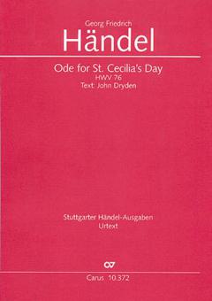 Ode For St. Cecilia's Day HWV76 Standard