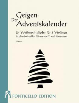 Der Geigen-Adventskalender für 2 Geigen 