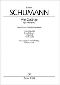 Gesänge für Sopran, Alt, Tenor und Bass op. 59 
