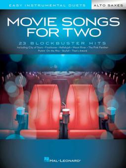 Movie Songs for 2 Alto Saxes 
