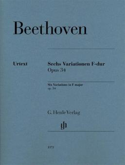 6 Variations in F major op. 34 