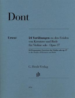 24 Preparatory Exercises (Kreutzer/Rode) op. 37 