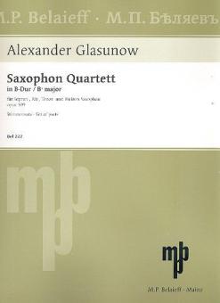 Saxophon Quartett B-Dur op. 109 Download
