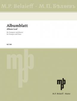 Albumblatt Download