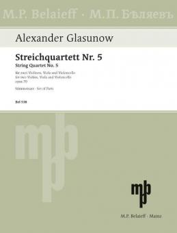 Streichquartett Nr. 5 d-Moll op. 70 Download