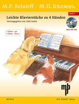 Leichte Klavierstücke zu 4 Händen Band 1 (ohne CD) Download
