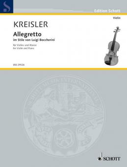 Allegretto im Stile von Luigi Boccherini Download
