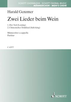 Zwei Lieder beim Wein GeWV 58 Download
