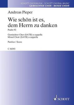 Wie schön ist es, dem Herrn zu danken Download