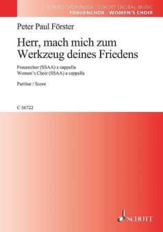 Herr, mach mich zum Werkzeug deines Friedens Download